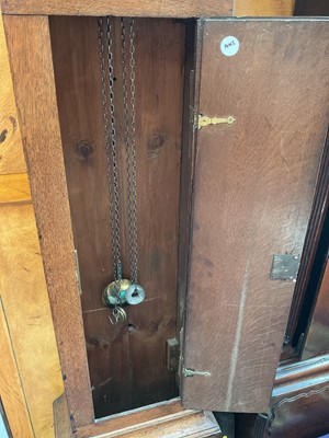 Lot 606 - Late 18th century 30 hour longcase clock by Edmund Smith, Bury St Edmunds