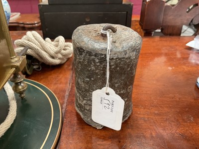 Lot 592 - Rare late 17th century lantern clock by Richard Griffin, dated 1696....