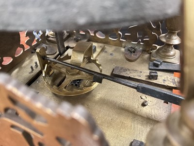 Lot 592 - Rare late 17th century lantern clock by Richard Griffin, dated 1696....
