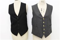 Lot 3075 - Gentlemen's Hermès Paris grey wool waistcoat -...