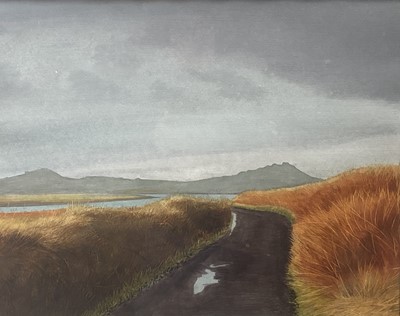 Lot 48 - Wladyslaw Mirecki, contemporary, watercolour on paper - Toward Smerwick from Ballyferriter, signed and dated '97, in glazed frame. Provenance: Chappel Galleries