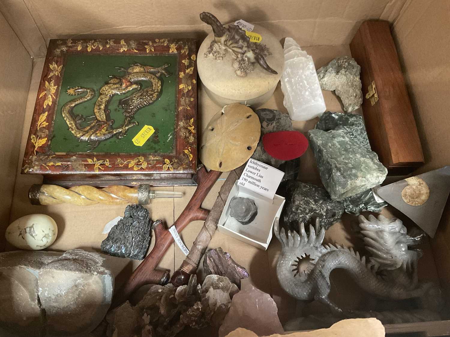 Lot 195 - Magic wands, crystals and similar