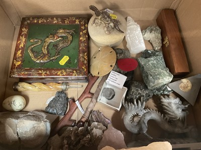 Lot 195 - Magic wands, crystals and similar paraphernalia