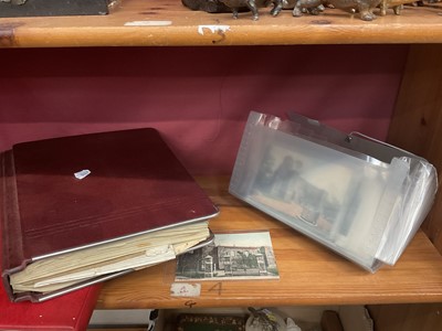 Lot 194 - Group of ephemera, postcards etc, including local interest