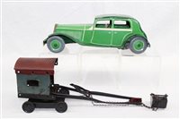 Lot 2784 - Tinplate Clocksckwork MetToys 1930s Limousine -...