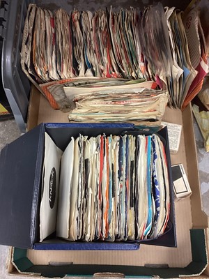 Lot 2293 - Collection of single records including The Riot Squad, The Cats, Sam and Dave, Bob and Earl, Skatalites, Derrick Morgan, Julie Driscoll, The Chambers Brothers, The Troggs and Nina Simone