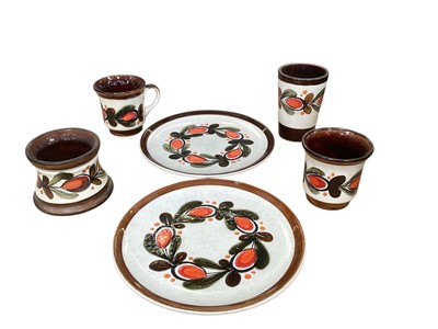 Lot 1038 - Schramberg Berau dinnerwares, approximately 40 pieces