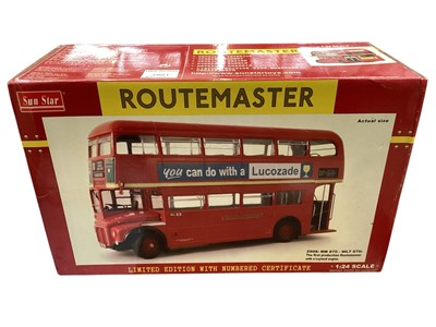 Lot 2001 - Sun Star 1:4 scale Routemaster RM 870 - WLT 870: The first production Routemaster with Leyland engine, boxed 2908 (1)
