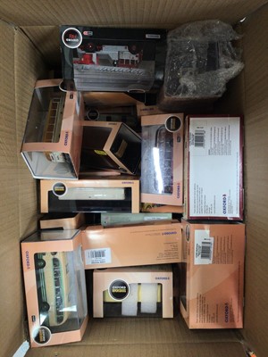 Lot 2012 - Oxford OO Gauge diecast vehicles, in Perspex boxes, approx. 110 (4 boxes)