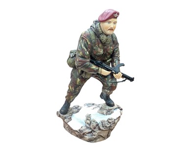 Lot 1052 - Ashmor limited edition figure - Soldier representing The 2nd and 3rd Battalions The Parachute Regiment, boxed