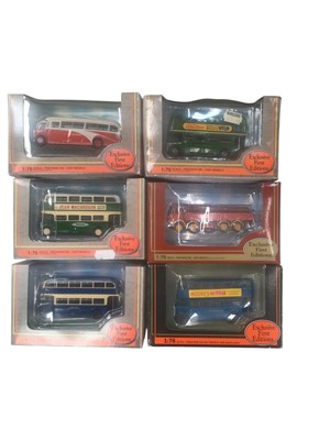 Lot 2013 - EFE diecast buses & vehicles, boxed approx. 100 (4 boxes)