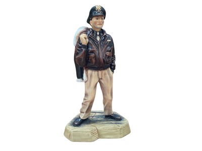 Lot 1054 - Ashmor limited edition figure - United States 8th Army Air Force Pilot 1942-1945