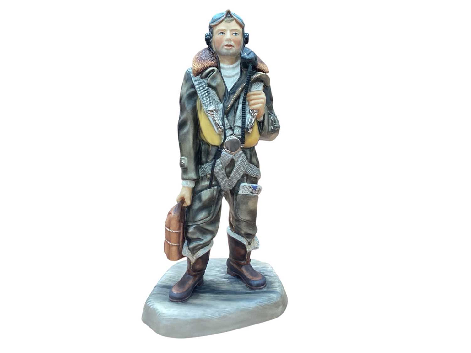 Lot 1056 - Ashmor limited edition figure - Royal Air Force Bomber Aircrew 1941-1944, boxed