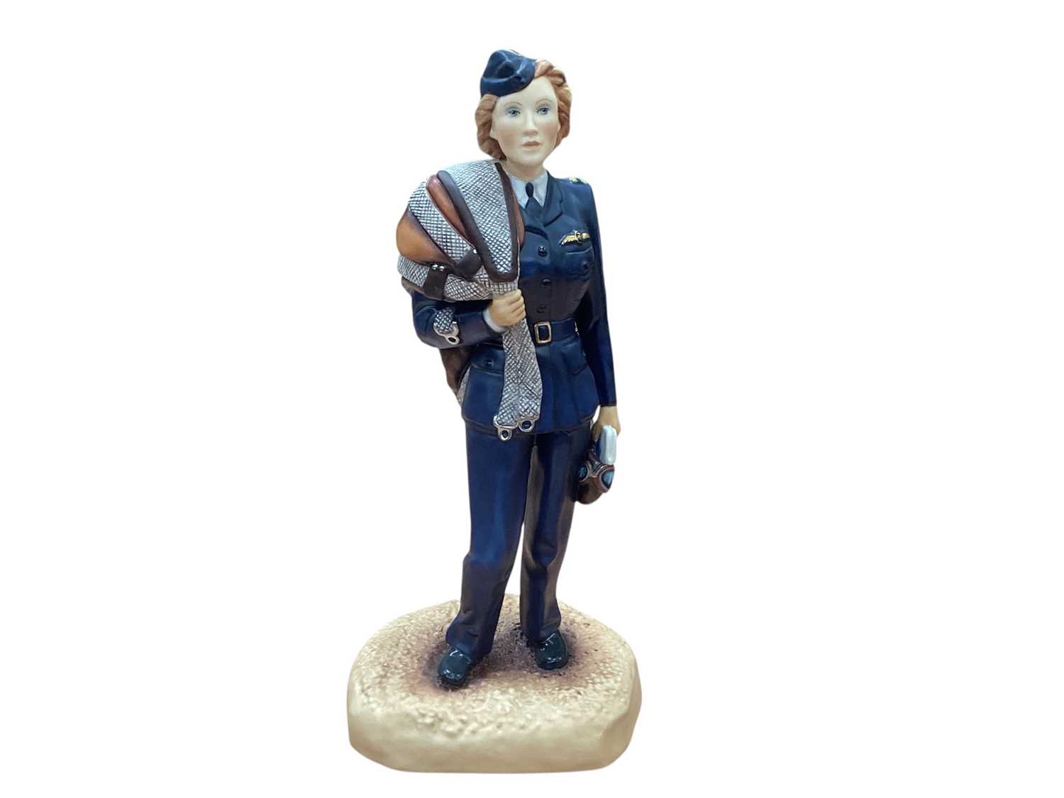 Lot 1058 - Ashmor limited edition figure - A Woman Pilot Of The Air Transport Auxiliary September 1939-May 1945, boxed
