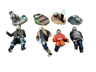 Lot 1059 - Four Ashmor limited edition figures - all damaged (all boxed)