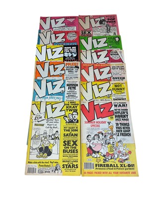 Lot 2865 - Marvel digest series Fantastic Four pocket books (1980's). Together with a collection of independent comics to include Judge Dredd, Green Lantern, Fish and others. Tarzan monthly magazines, Viz...