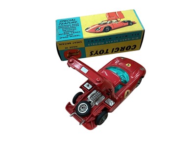 Lot 2028 - Corgi Toys Ferrari Berlinetta 250 Le Mans, boxed 314 & Porche 917, in window box No.385 (2)
