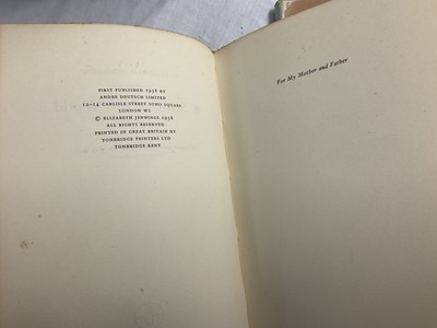 Lot 1396 - Elizabeth Jennings group of publications, including many with signed inscriptions