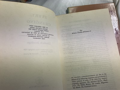 Lot 1396 - Elizabeth Jennings group of publications, including many with signed inscriptions