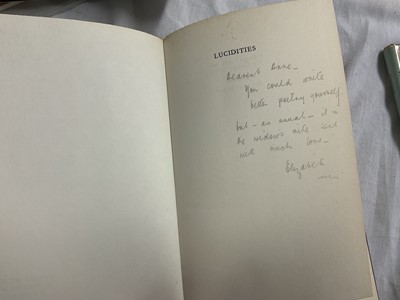 Lot 1396 - Elizabeth Jennings group of publications, including many with signed inscriptions