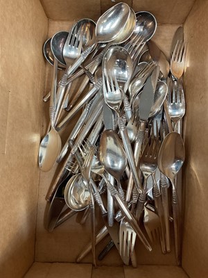 Lot 26 - Group of Danish silver plated cutlery
