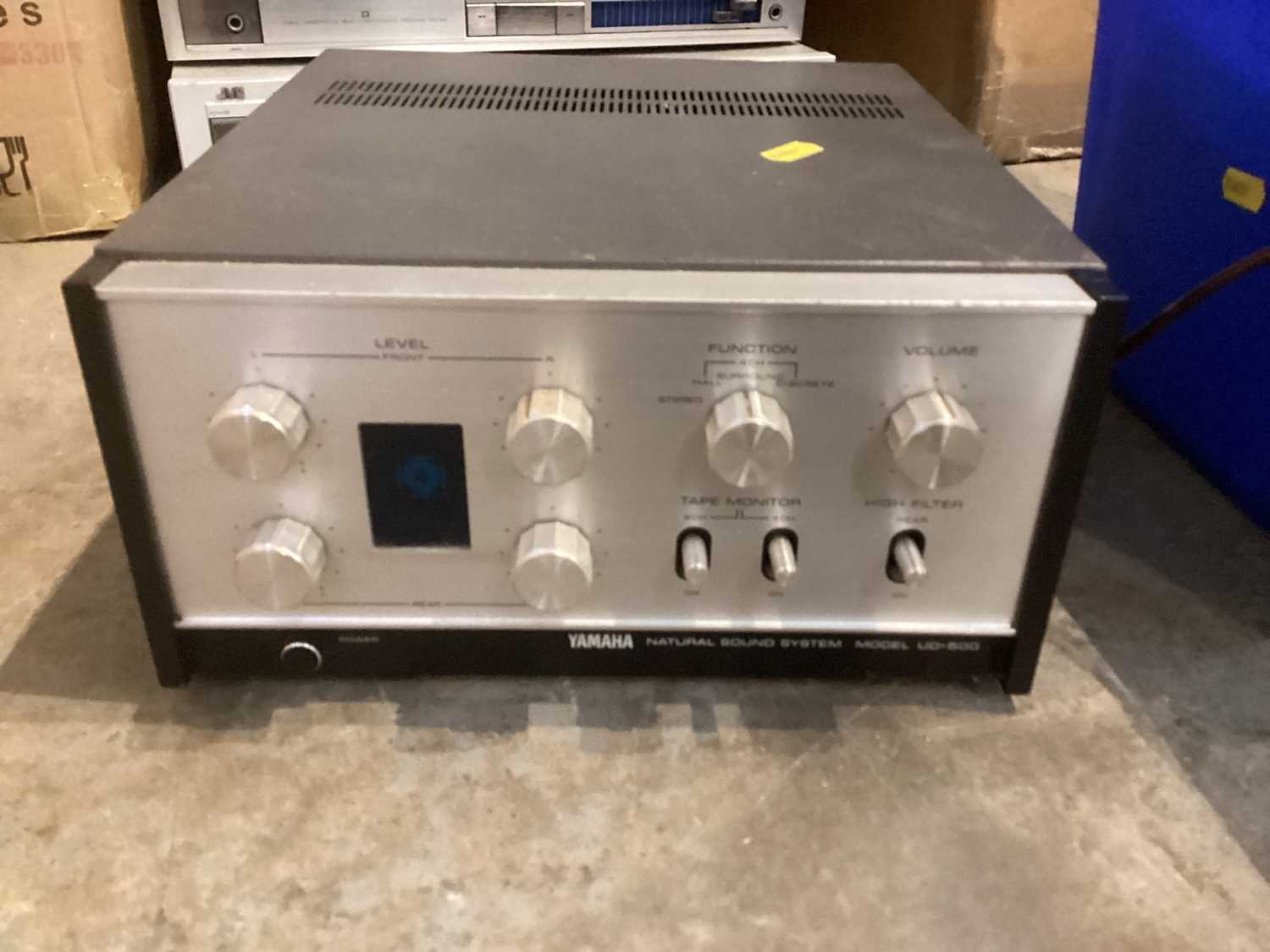 Lot 257 - Large collection of audio and hifi equipment, including Technics, Denon, Aiwa, etc