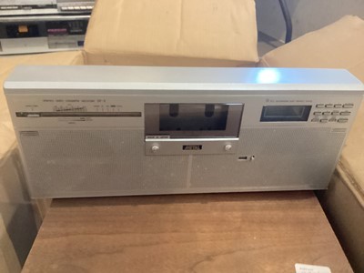 Lot 257 - Large collection of audio and hifi equipment, including Technics, Denon, Aiwa, etc