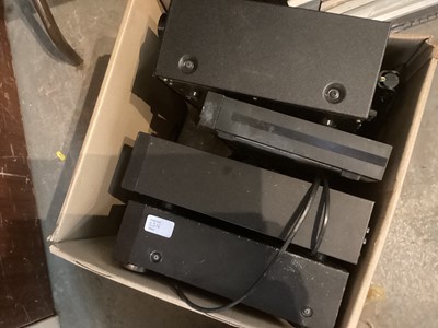 Lot 257 - Large collection of audio and hifi equipment, including Technics, Denon, Aiwa, etc