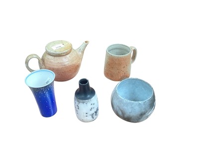 Lot 1116 - Group of contemporary studio pottery