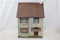 Lot 2781 - Vintage dolls' house - wooden construction,...