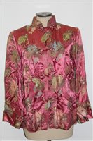 Lot 3082 - 1930s ladies' Chinese satin silk evening...