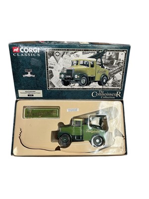 Lot 1690 - Corgi Classics The Connoisseur Collection Scammell Highwayman Crane & Bedford TK Platform Trailer & Container, plus other Commercial diecast vehicles (1 box)