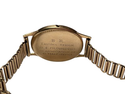 Lot 204 - 1960s 9ct gold Tudor wristwatch