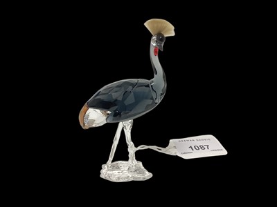 Lot 1087 - Swarovski Crystal Elegance Of Africa 2021 - Crane Neema, boxed