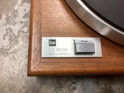 Lot 2267 - Dual CS 5000 turntable in original box