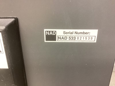 Lot 2269 - NAD 533 turntable in original box