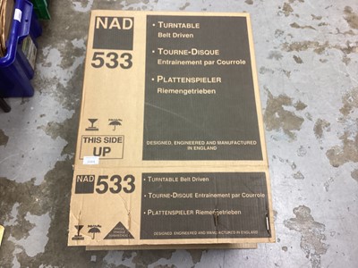Lot 2269 - NAD 533 turntable in original box