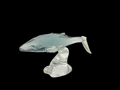 Lot 1098 - Swarovski Crystal annual edition 2012 - Young Whale,, boxed