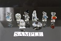 Lot 2190 - Collection of Swarovski crystal items -...
