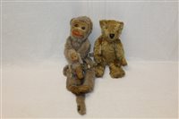 Lot 2773 - Norah Wellings soft Toys - mother with baby...