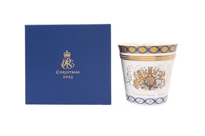 Lot 100 - T.M. King Charles III and Queen Camilla 2023 Christmas gift in box