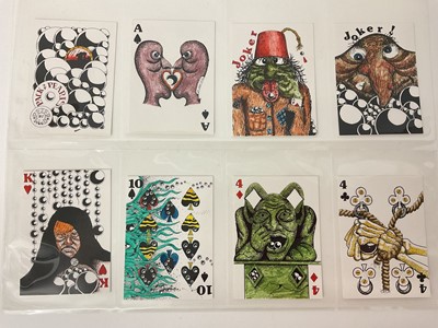 Lot 1075 - Deck of transformation playing cards by Peter Wood - 'Pack of Pearls, printed by The Design and Print Partnership. 1995, 52 cards plus two jokers and titled card, in original box and instruction...
