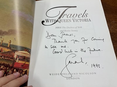 Lot 70 - H.R.H. Prince Philip The Duke of Edinburgh, signed book 'Competition Carriage Driving' by H.R.H. The Duke of Edinburgh, signed ' Philip' . Sold with copy of a letter from The Duke gifting the bo...