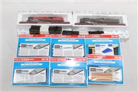 Lot 2812 - Railway - Atlas editions model locomotives,...