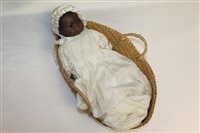 Lot 2757 - Doll - Armand Marseille - black baby doll -...