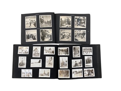 Lot 1414 - Three 1930s travel albums of photographs