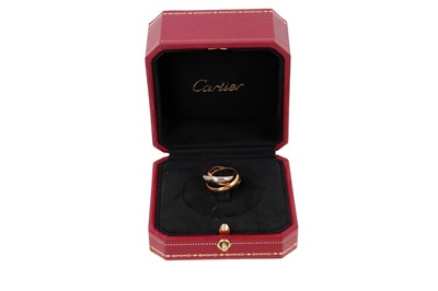 Lot 682 - Cartier Trinity ring in box