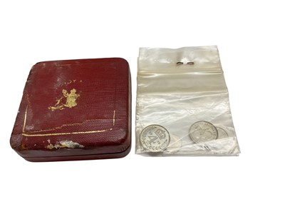 Lot 457 - G.B. - Silver four coin Elizabeth II Maundy set 1976 UNC (N.B. With damaged case) (1 coin set)