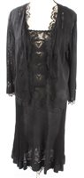 Lot 3190 - Chanel evening gown and matching jacket in...