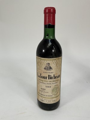 Lot 32 - One bottle, Chateau La Tour Bicheau 1966 Grand Cru de Graves
